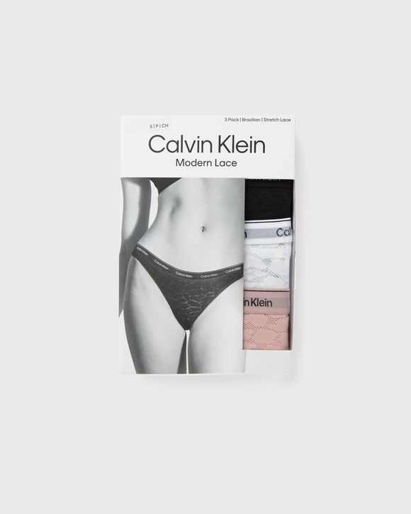 Calvin Klein Underwear WMNS 3 PACK BRAZILIAN (LOW-RISE) Multi