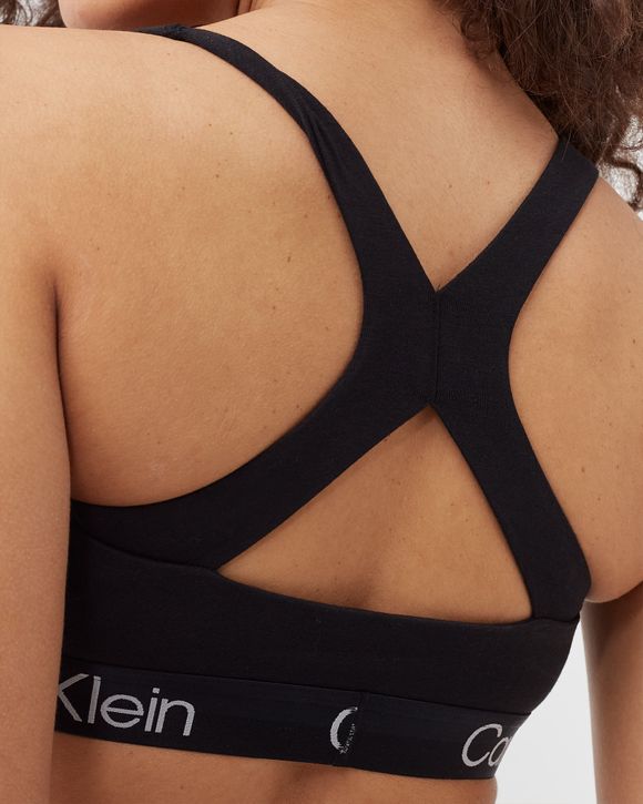 Padded cross-back bralette, Calvin Klein