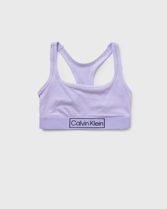 Calvin Klein Underwear Unlined Bralette Purple - Womens - (Sports