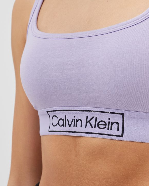  Calvin Klein Womens CK Cotton Unlined Bralette