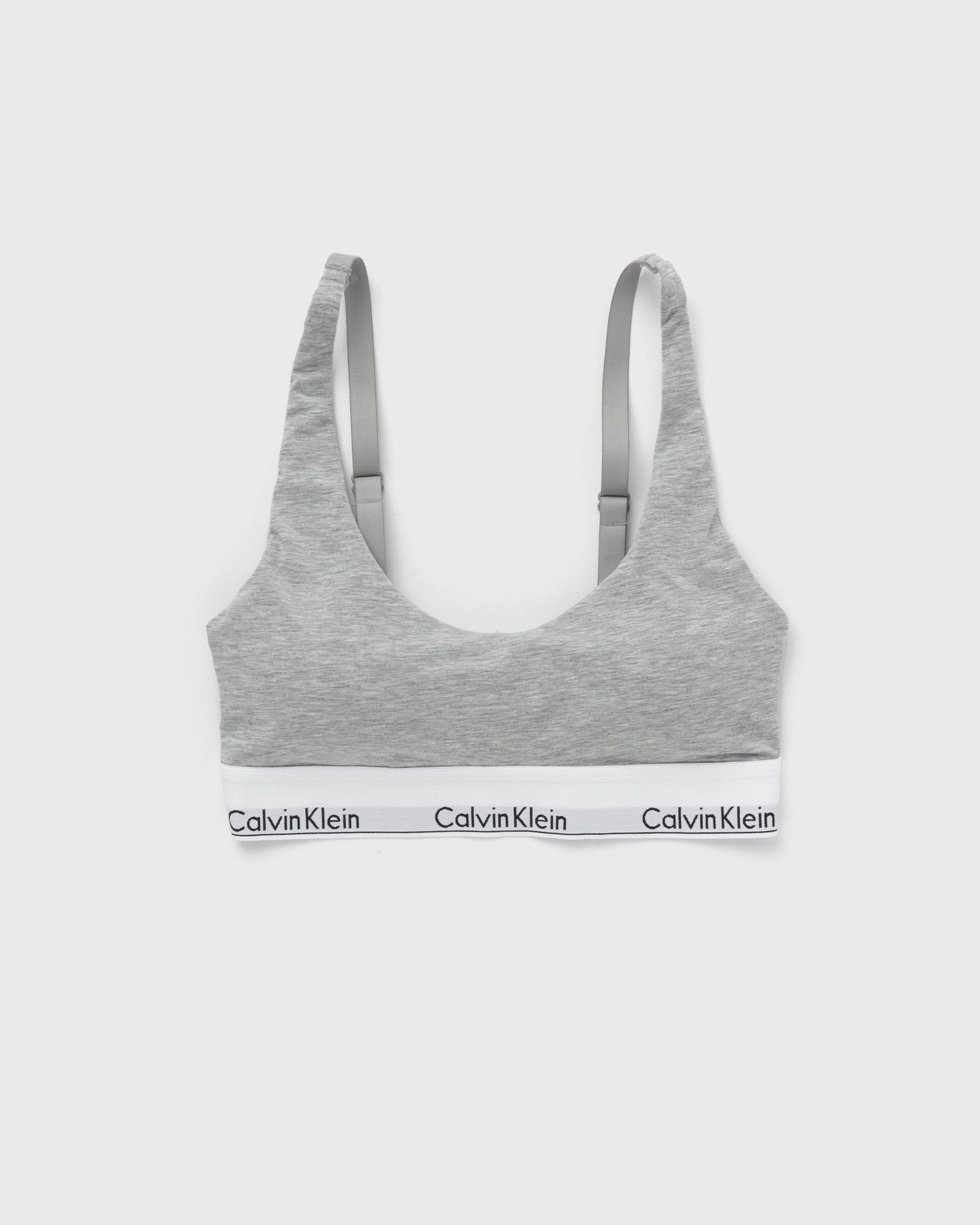 Calvin Klein Underwear - wmns lightly lined bralette women (sports-) bras grey in größe:l