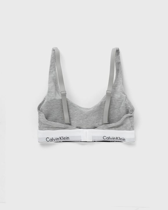 Calvin Klein Underwear WMNS LIGHTLY LINED BRALETTE Grey - Grey Heather