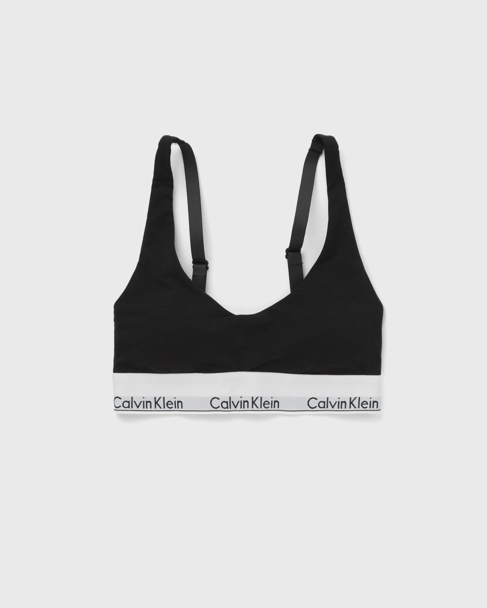 Calvin Klein Underwear - wmns lightly lined bralette women (sports-) bras black in größe:l