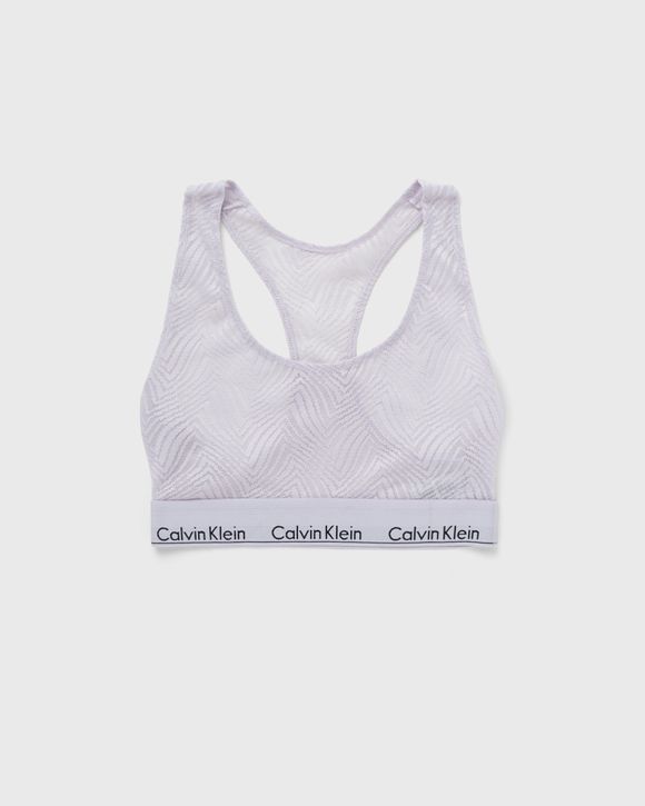 Calvin Klein Unlined Cotton Blend Bralette