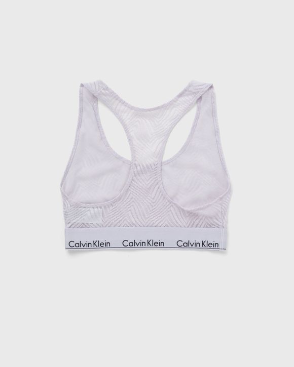 Calvin Klein Underwear WMNS UNLINED BRALETTE Purple - LAVENDER BLUE