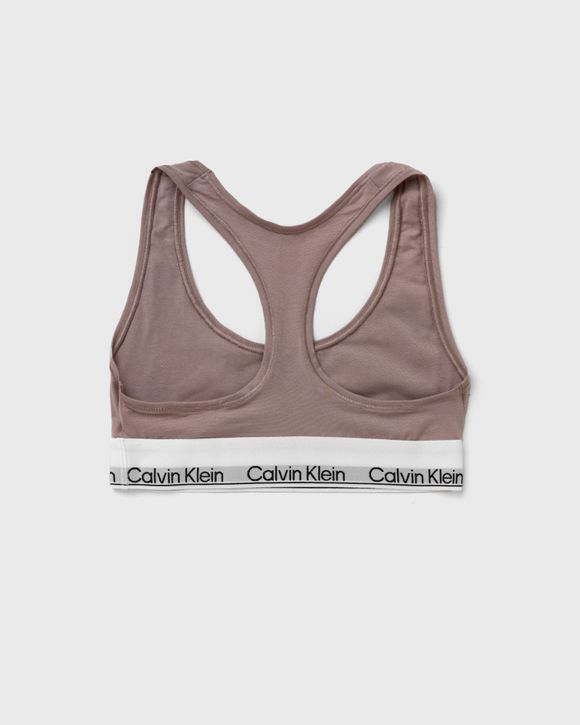 Calvin Klein Underwear WMNS UNLINED BRALETTE Brown