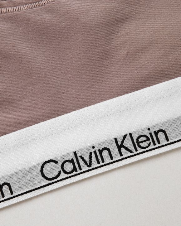 Calvin Klein Underwear WMNS UNLINED BRALETTE Brown - BEIGE