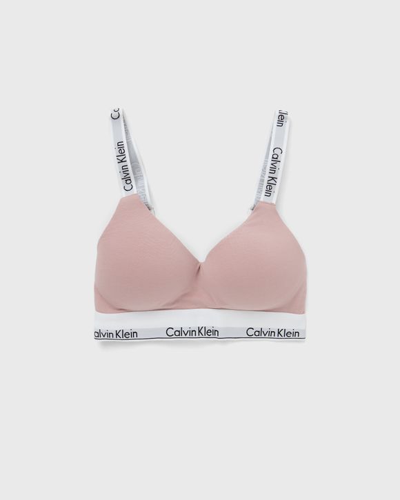 Calvin Klein Underwear WMNS LGHT LINED BRALETTE (AVG) Pink - SUBDUED