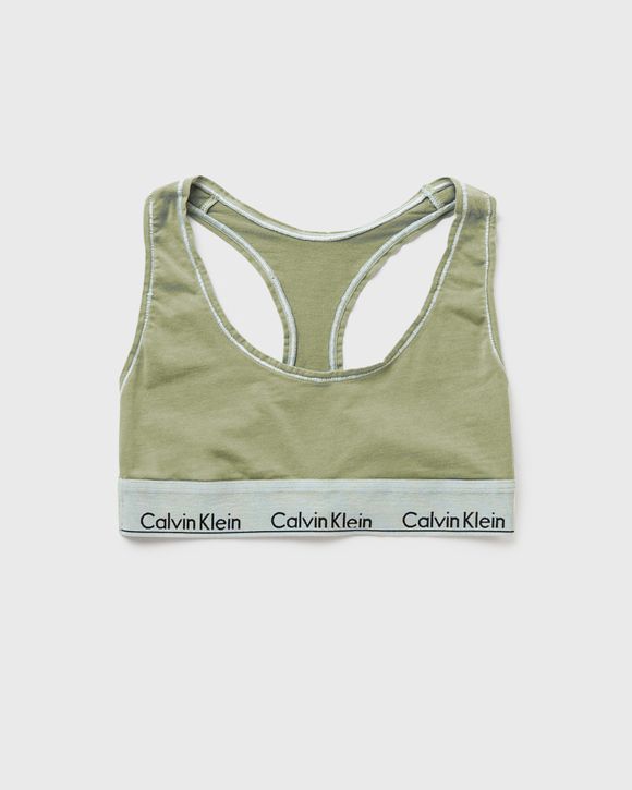 Calvin Klein Underwear THONG - Thong - field olive/olive - Zalando