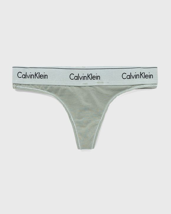 Calvin Klein Modern Cotton Thong Dark Olive - Briefs