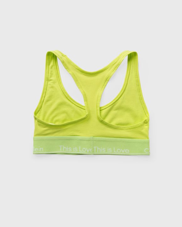 Calvin Klein Underwear WMNS UNLINED BRALETTE Yellow