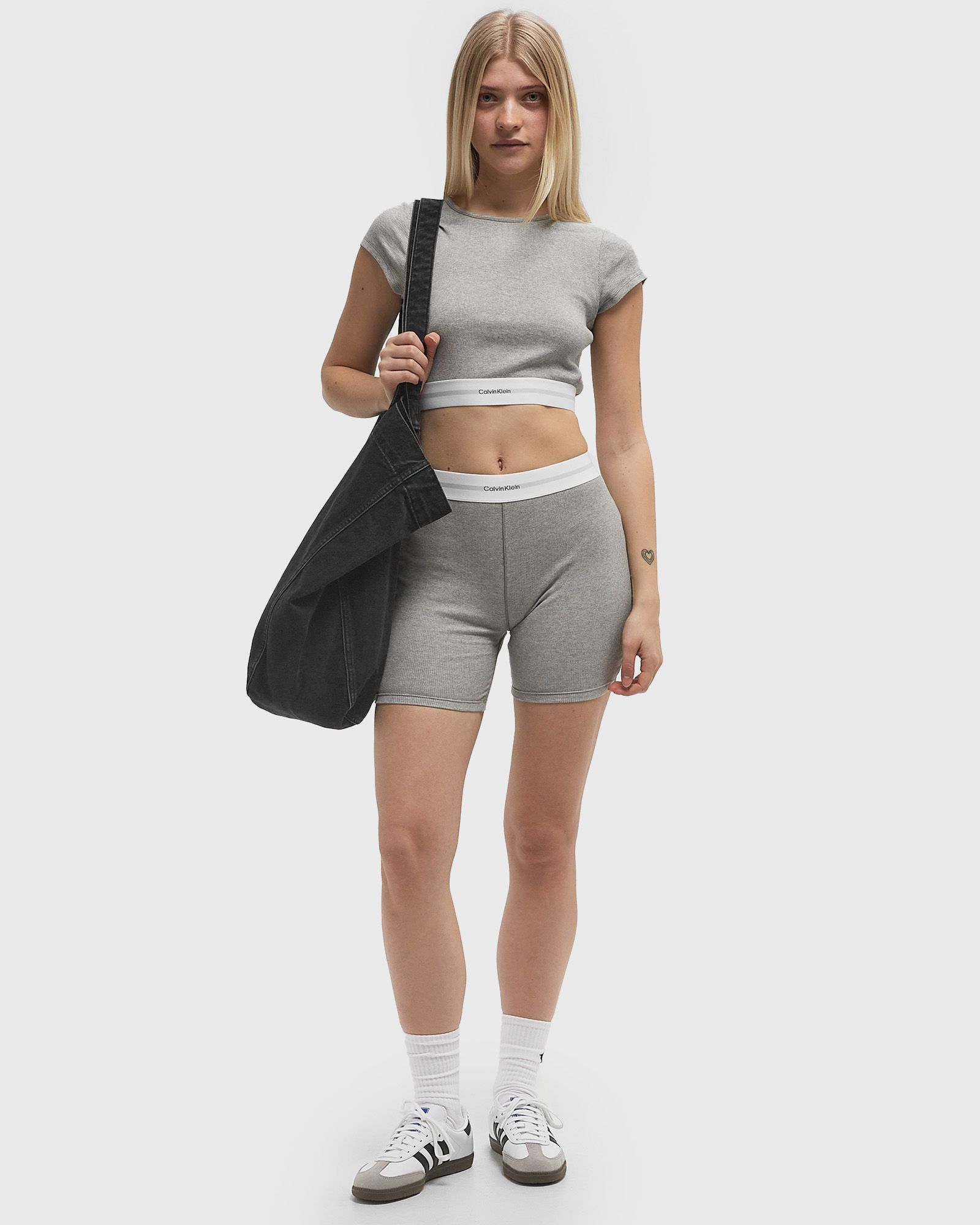 WMNS COTTON STRETCH RIB BIKE SHORT