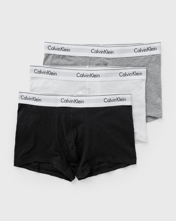 STENCIL PACK Calvin BSTN COTTON | Klein LOGO 3 STRETCH Store Underwear TRUNK Multi