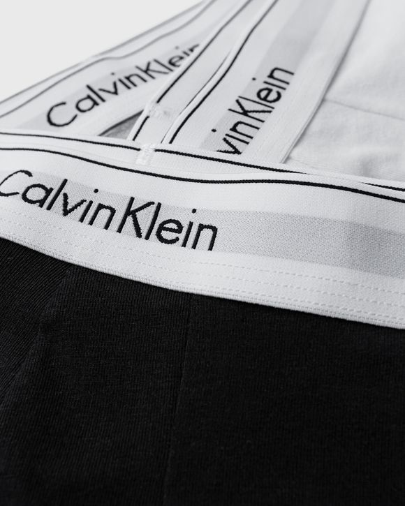 Calvin Klein Cotton Steel 3-Pack Stretch Trunks in Multi