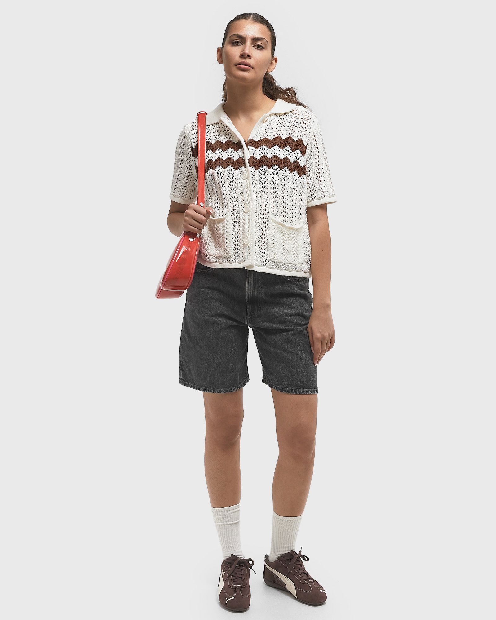 SUNSET CROCHET SHIRT