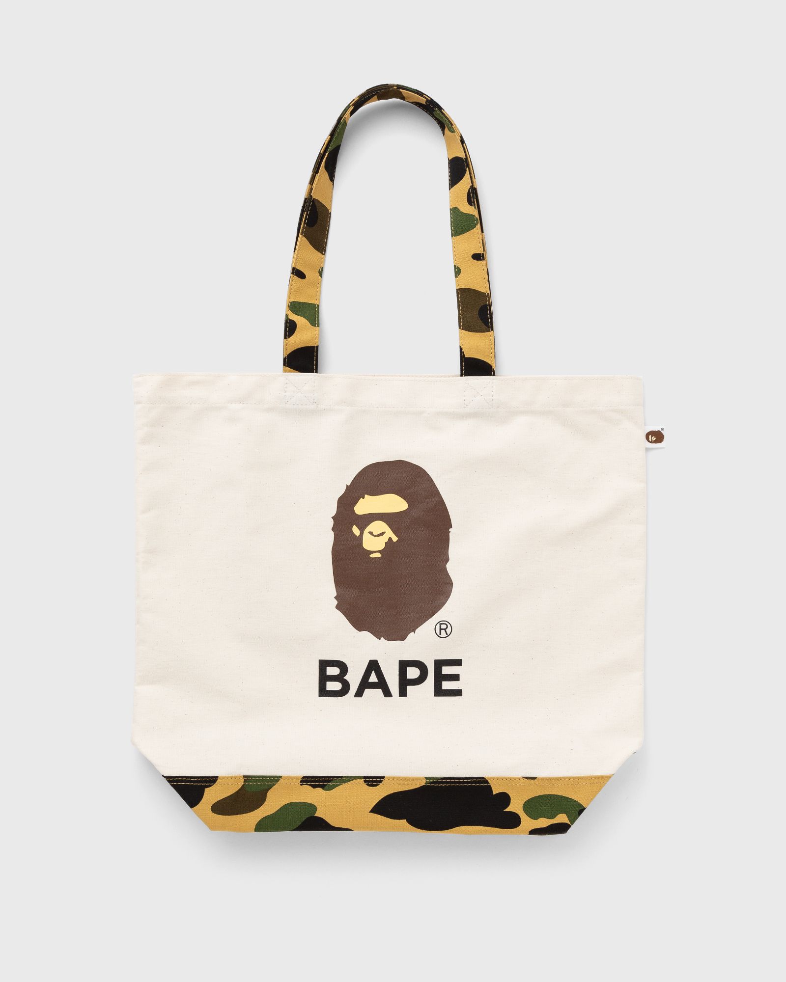 1ST CAMO APE HEAD TOTE BAG