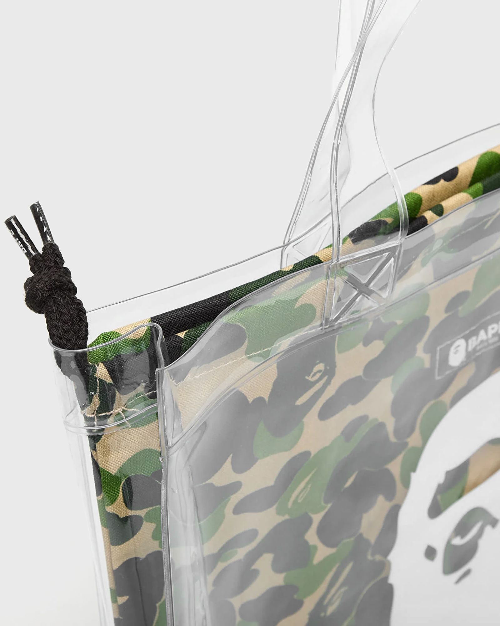 ABC CAMO CLEAR TOTE BAG