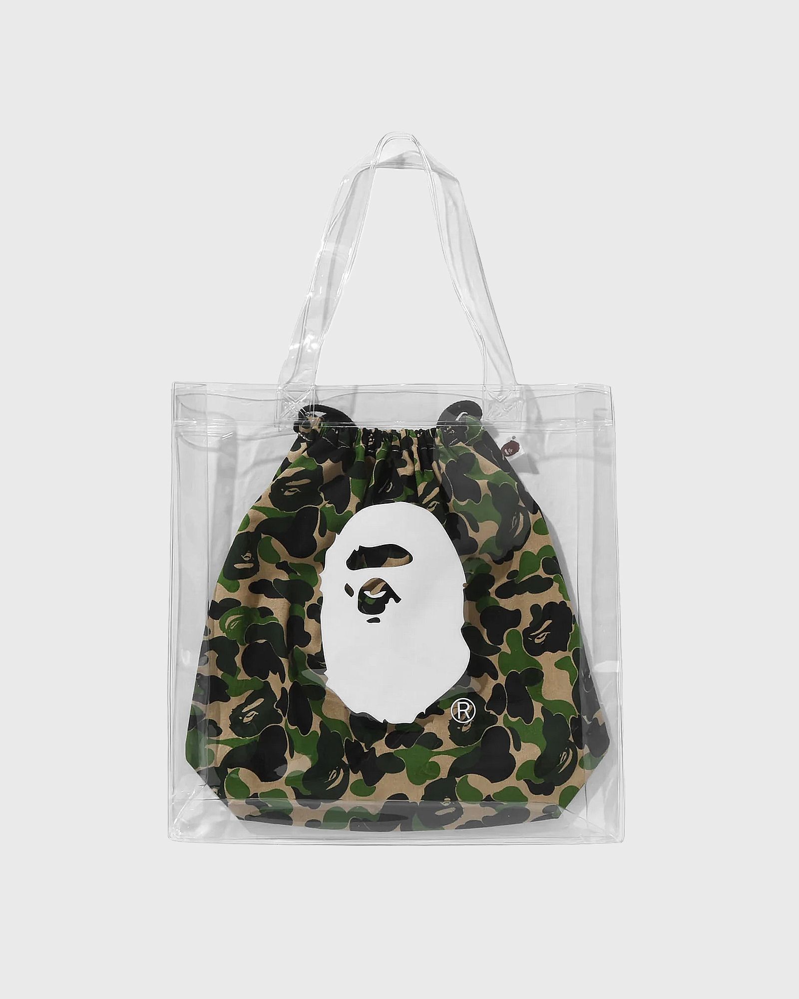 ABC CAMO CLEAR TOTE BAG