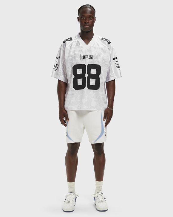 SOLID CAMOULTI LOGO RELAXED FIT FOOTBALL JERSEY TEE