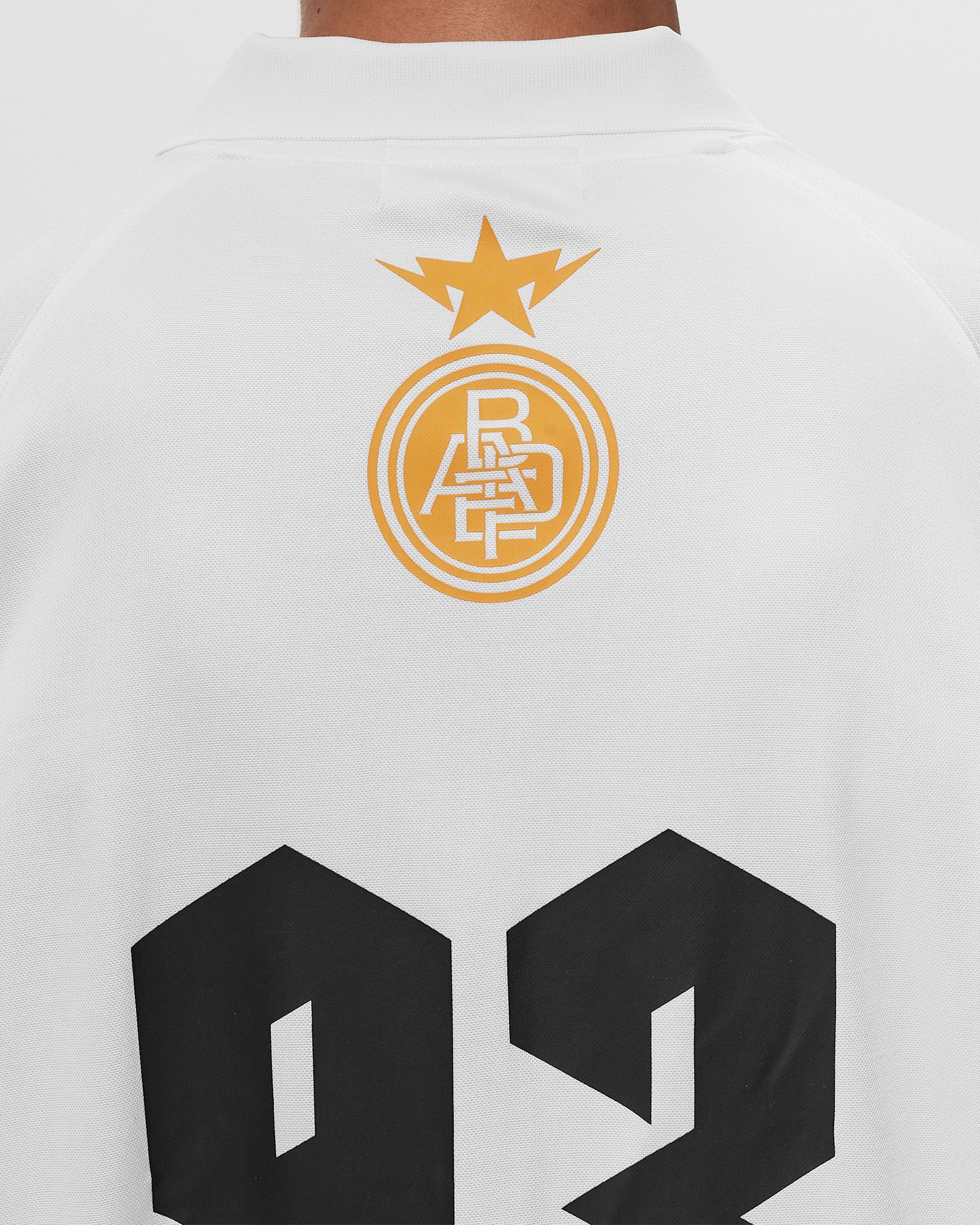 MULTI LOGO RELAXED FIT SOCCER JERSEY