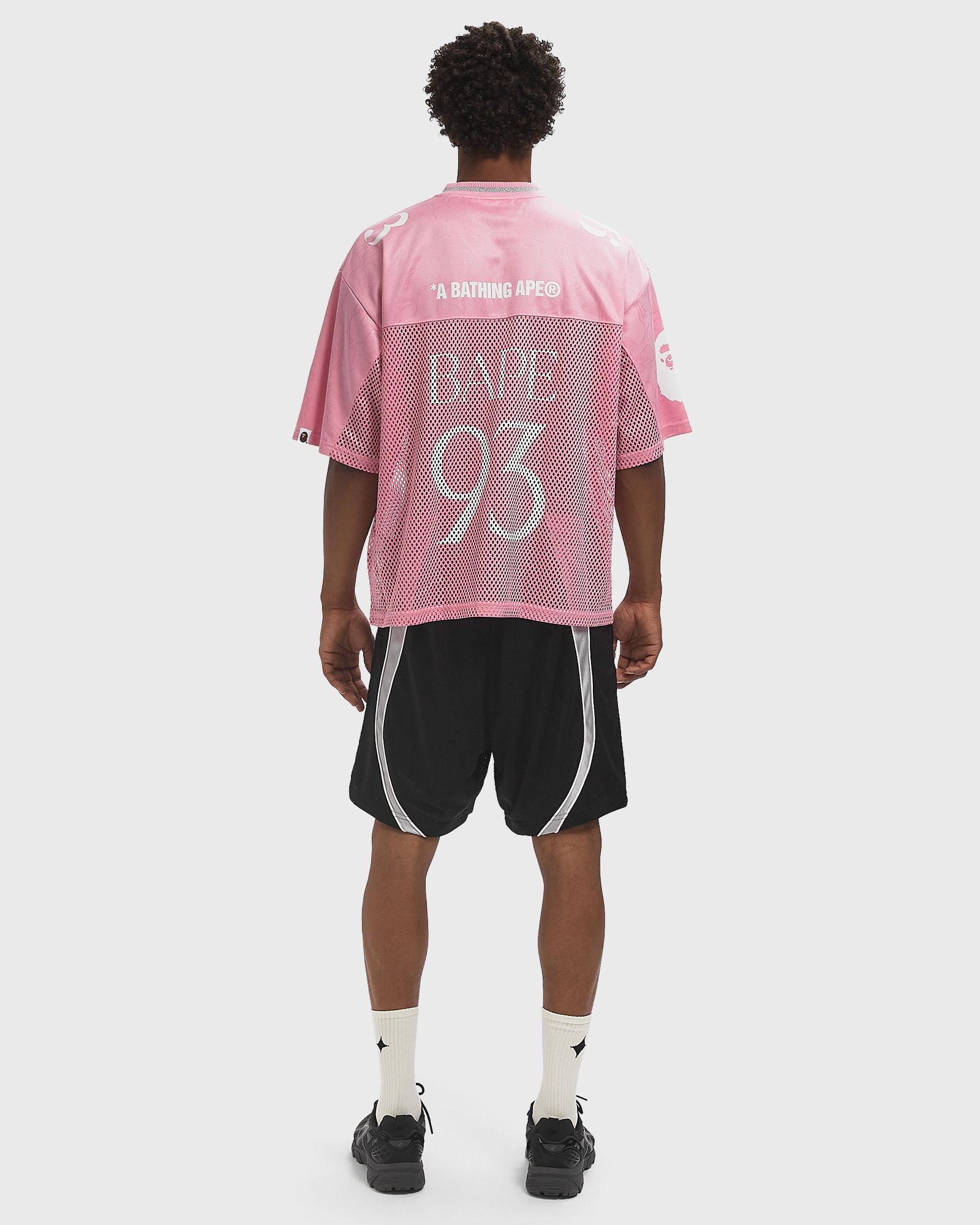 A Bathing Ape LINE CAMO MULTI LOGO RELAXED FIT FOOTBALL