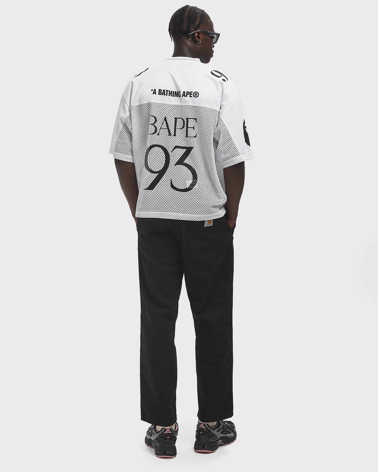 LINE CAMO MULTI LOGO RELAXED FIT FOOTBALL JERSEY