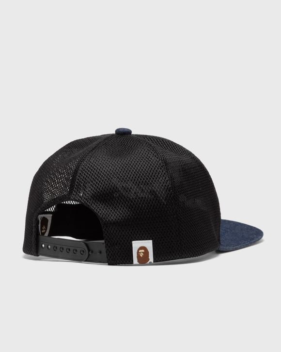 A Bathing Ape DENIM MESH CAP Blue | BSTN Store