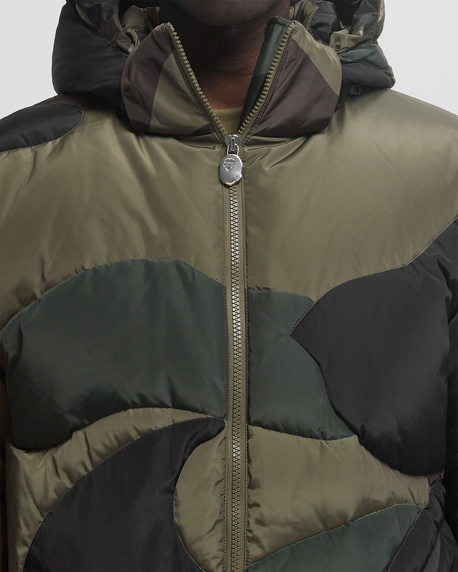 1ST CAMO NYLON DOWN JACKET