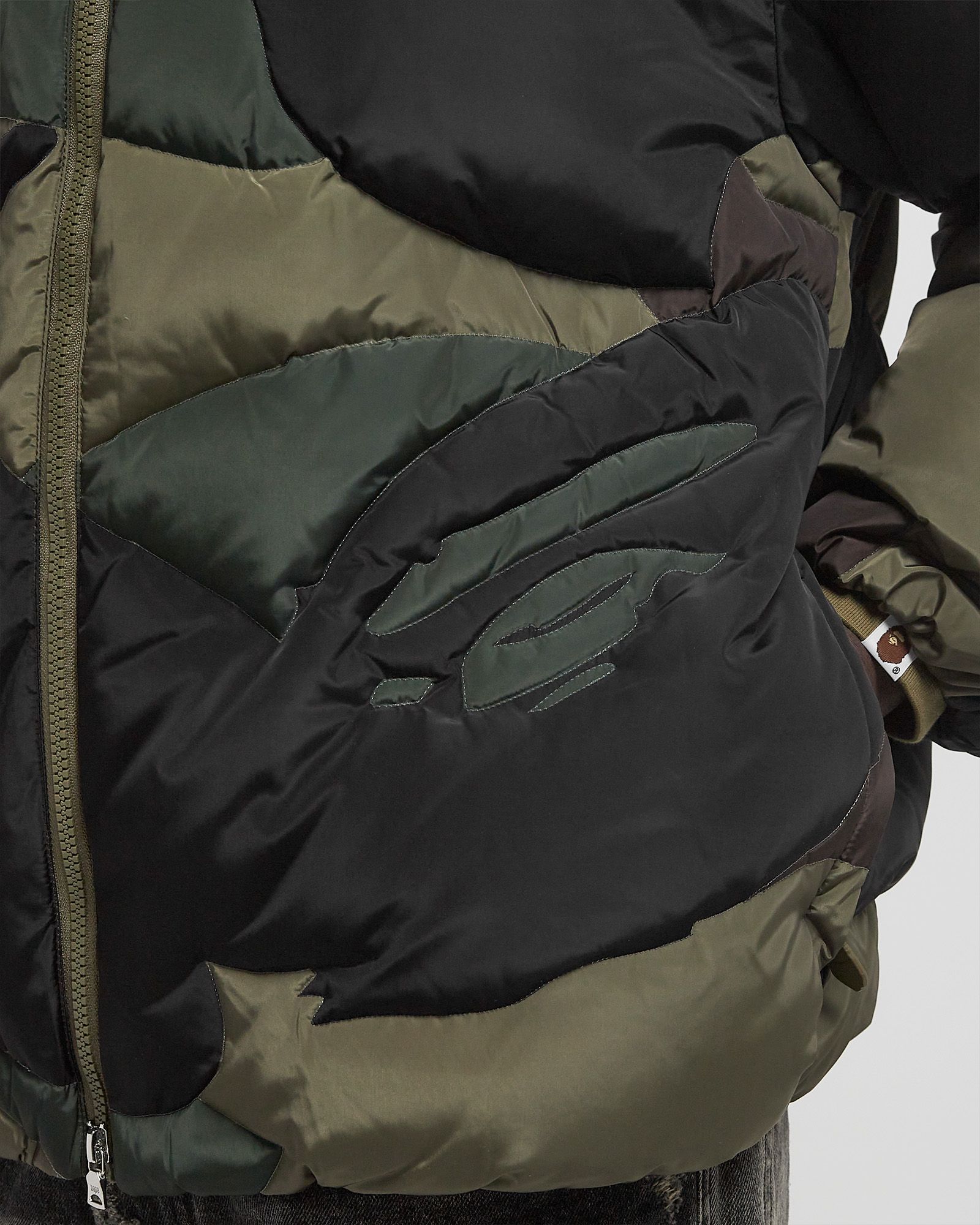 1ST CAMO NYLON DOWN JACKET