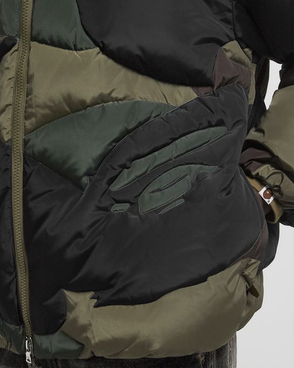 1ST CAMO NYLON DOWN JACKET