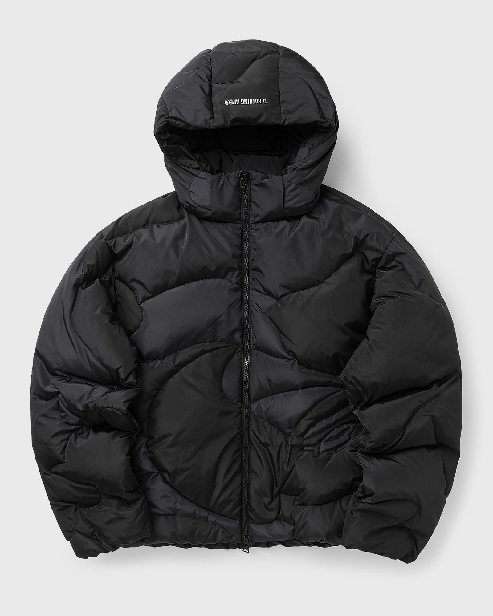 A Bathing Ape A Bathing Ape ONE POINT RELAXED FIT DOWN JACKET in black