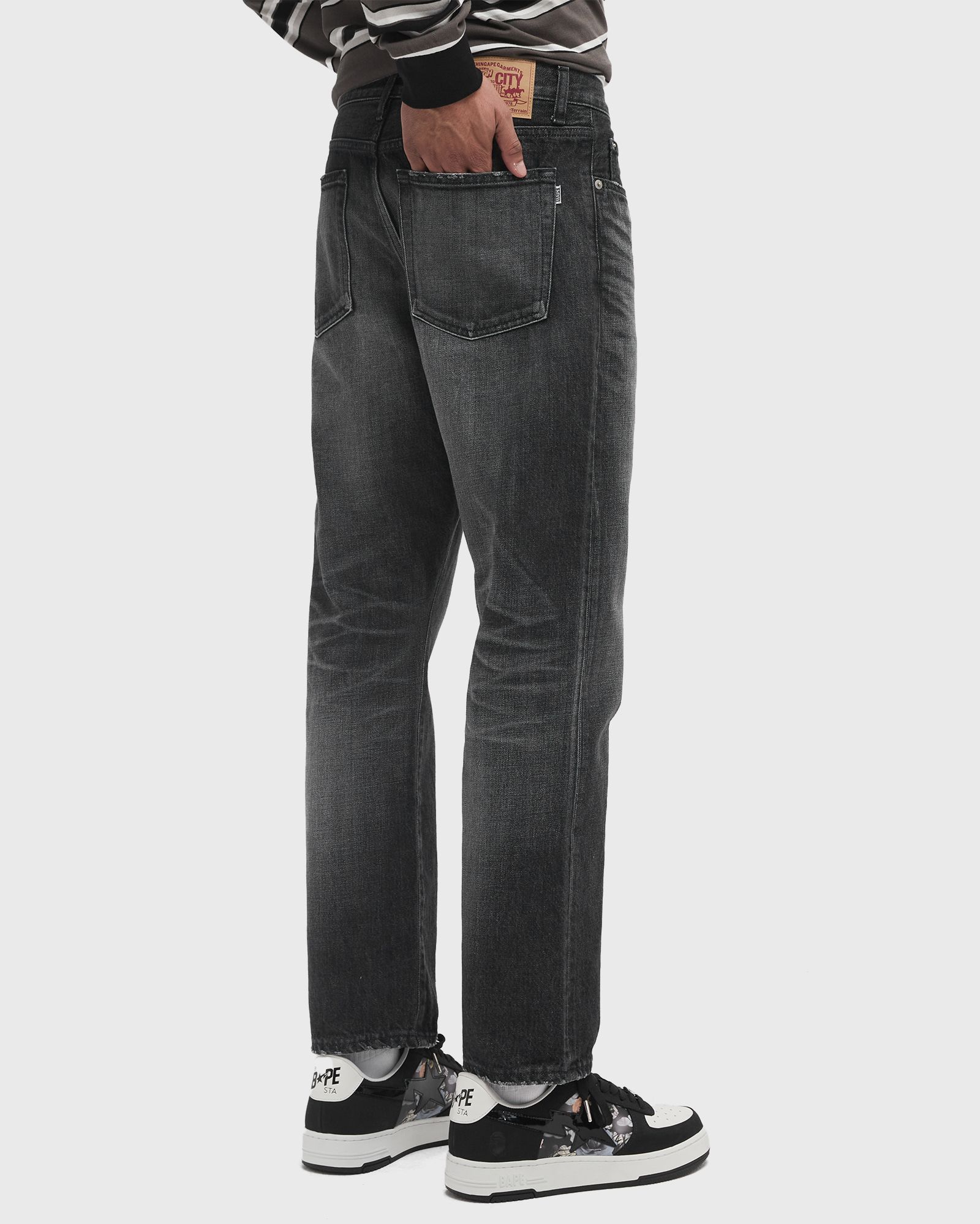 TWIN STA RELAXED FIT 13 OZ DENIM PANTS
