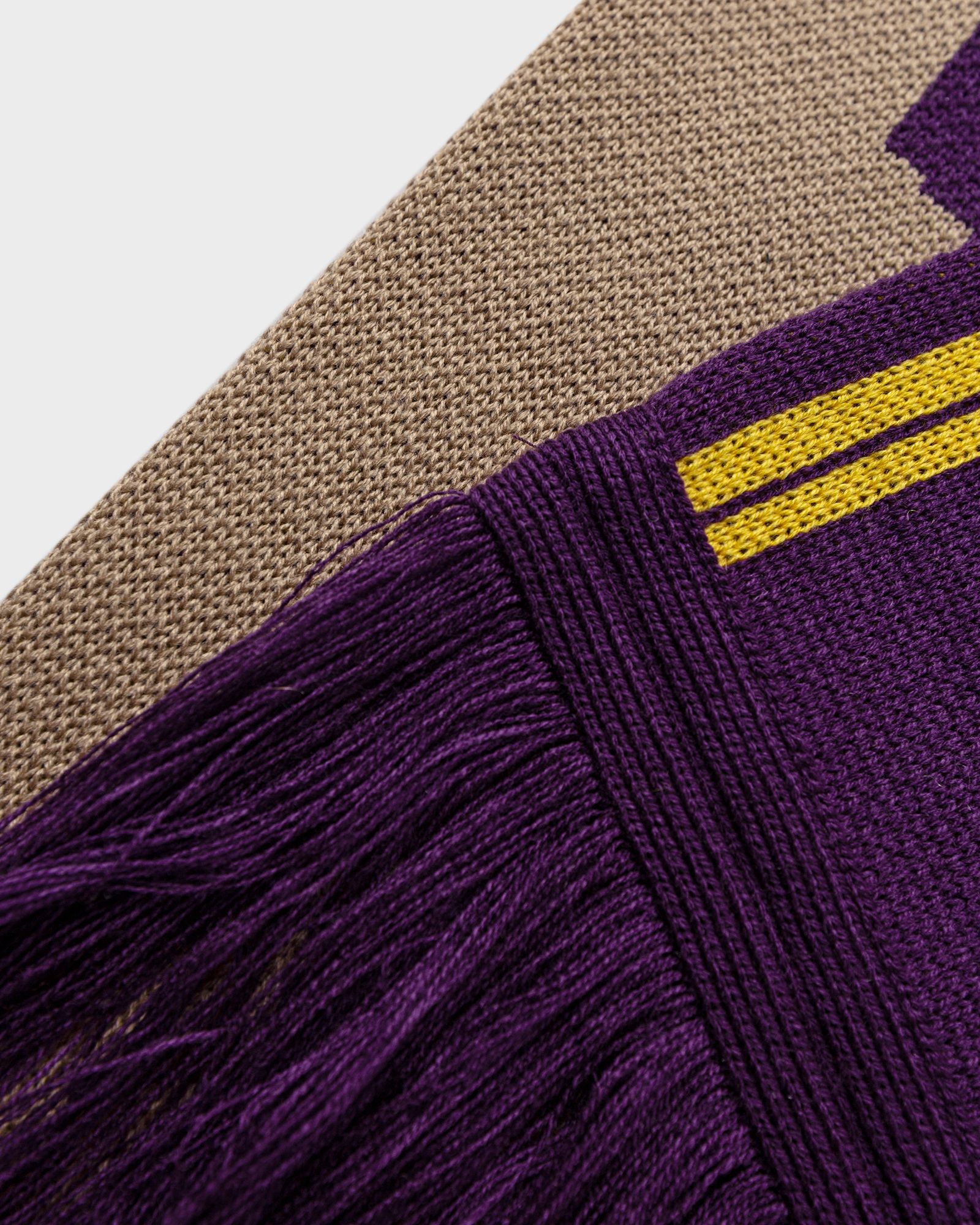 JACQUARD BAPE LOGO LONG SCARF