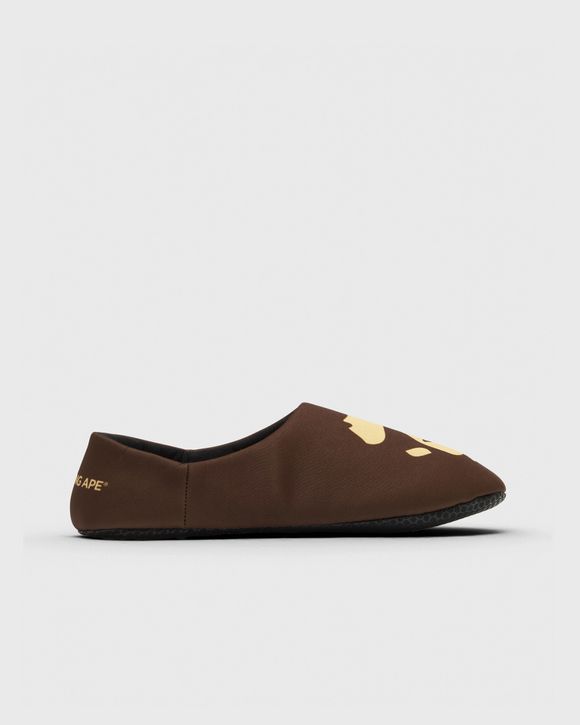 APE HEAD SLIPPERS ＆ POUCH SET M TRAVEL