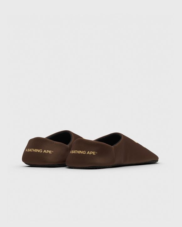 APE HEAD SLIPPERS ＆ POUCH SET M TRAVEL