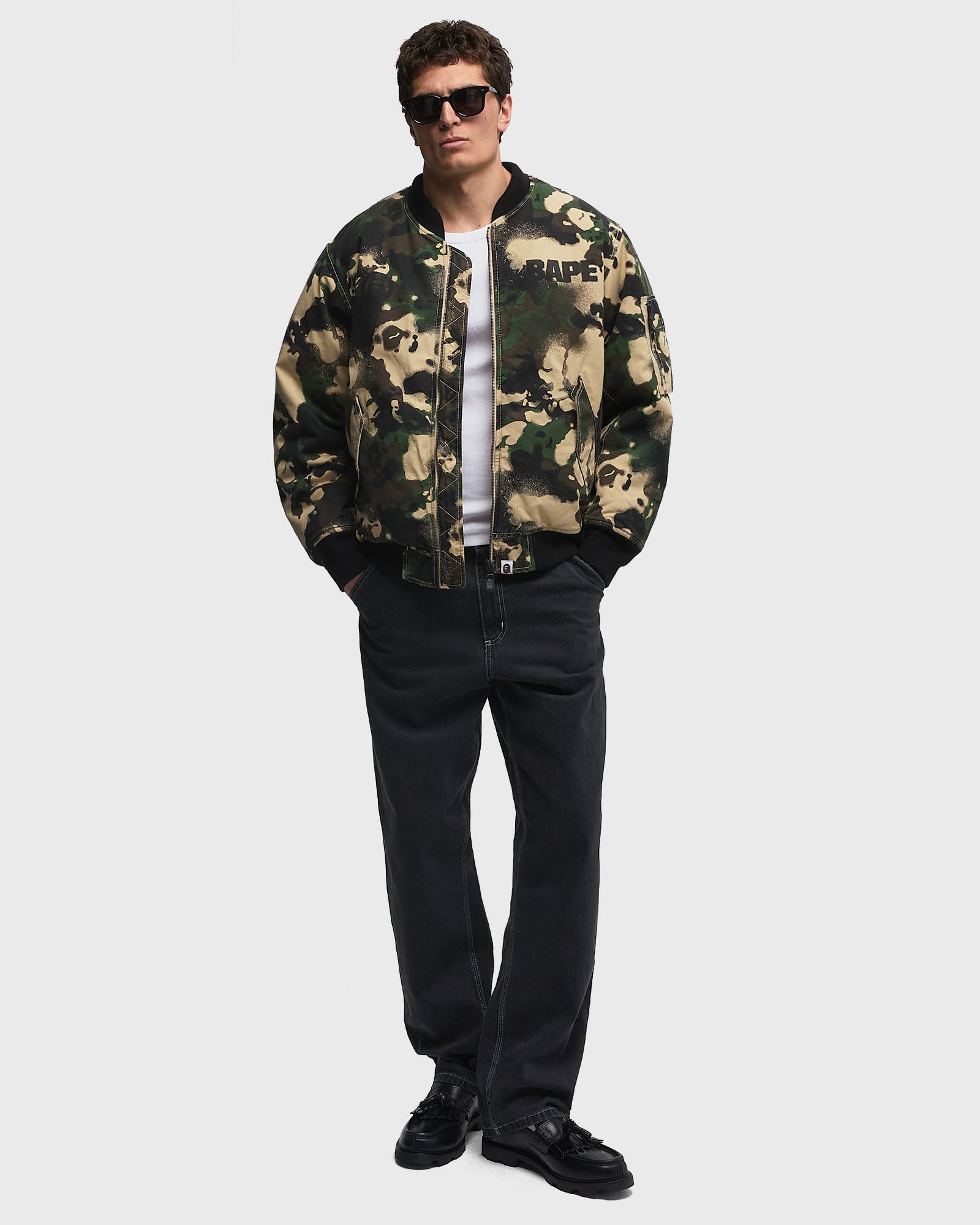 MAP CAMO BOMBER JACKET