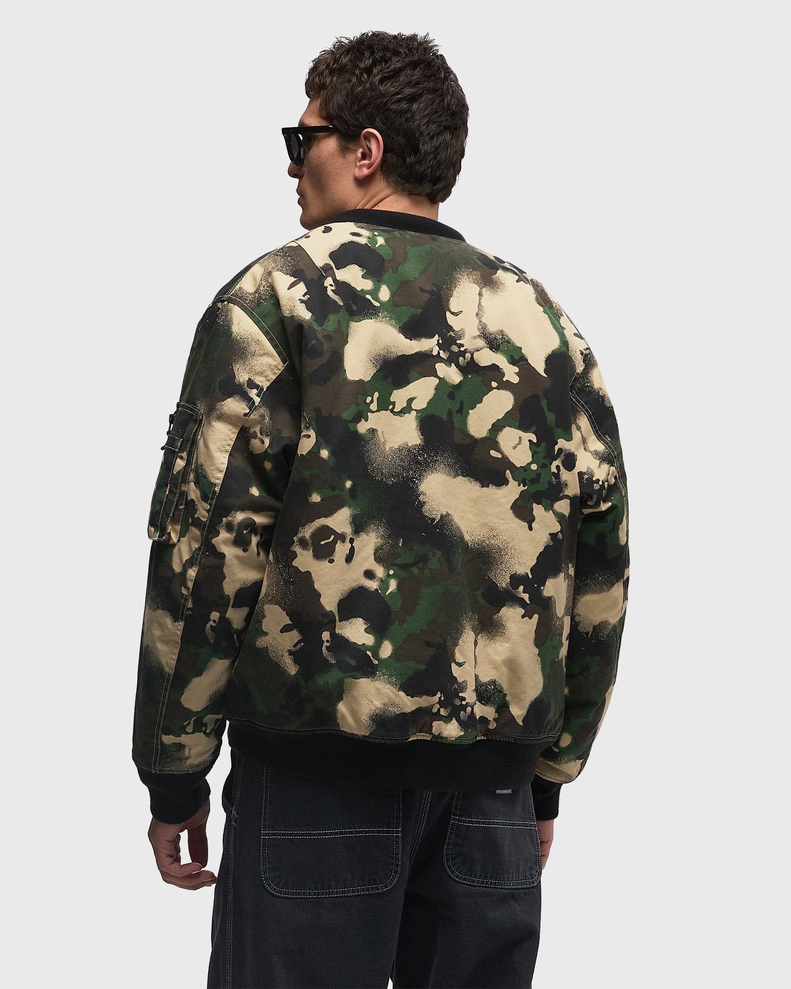 MAP CAMO BOMBER JACKET