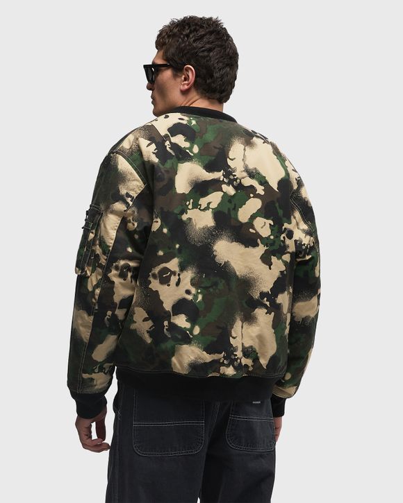 MAP CAMO BOMBER JACKET