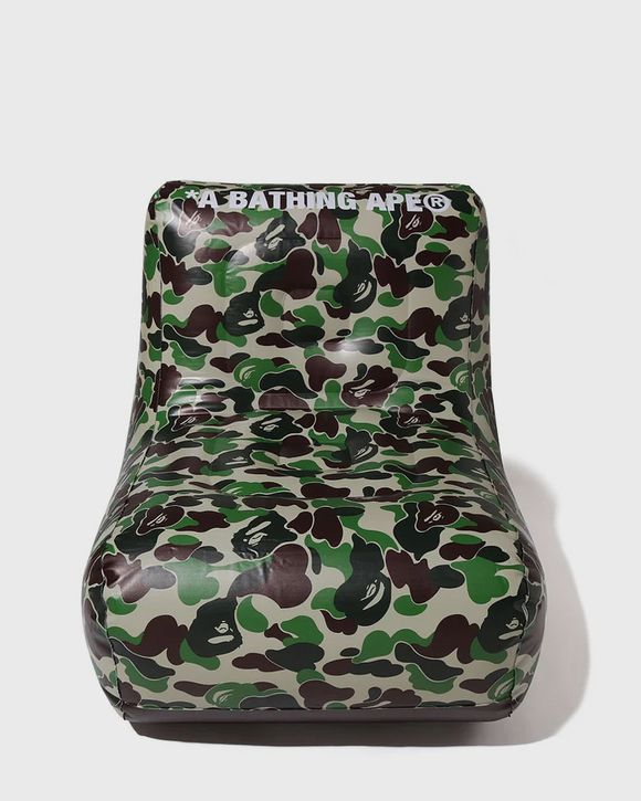 座椅子 A BATHING APE ABC CAMO INFLATABLE CHAIR A Bathing Ape ABC CAMO INFLATABLE CHAIR Green | BSTN Store