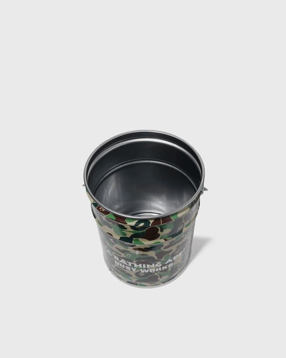 ABC CAMO STEEL CAN STOOL