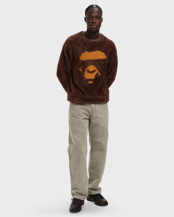 APE FACE SHAGGY SWEATER