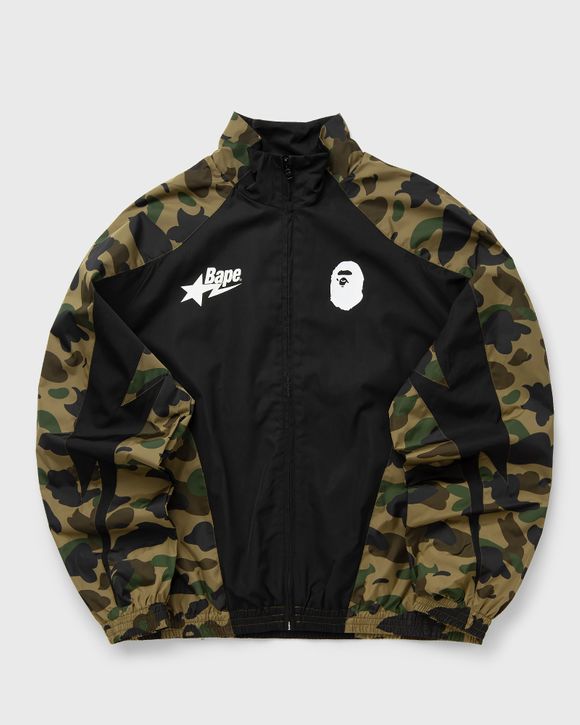 1ST CAMO STAND COLLAR TRACK JACKET