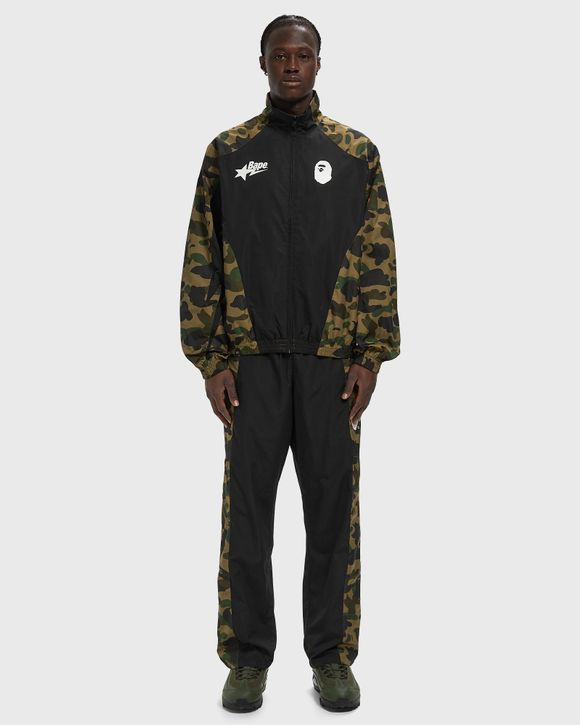 1ST CAMO STAND COLLAR TRACK JACKET