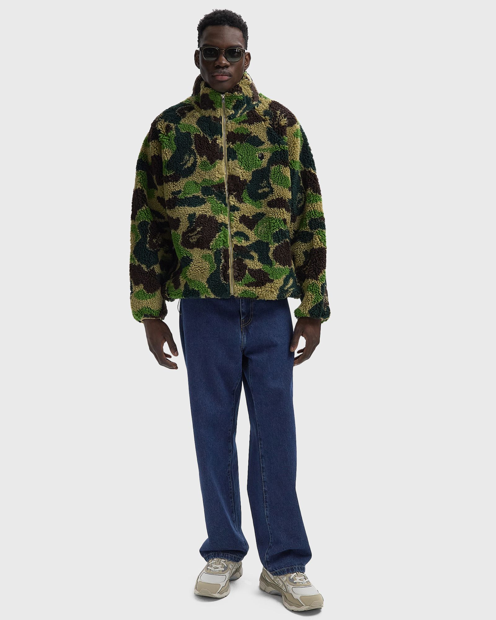 ABC CAMO METAL ONE POINT BOA JACKET