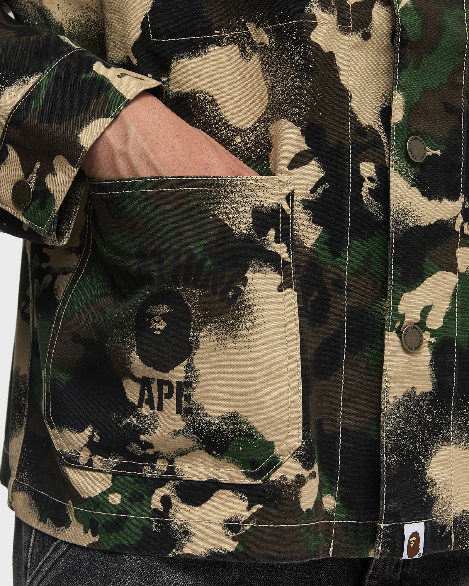 MAP CAMO WORK JACKET