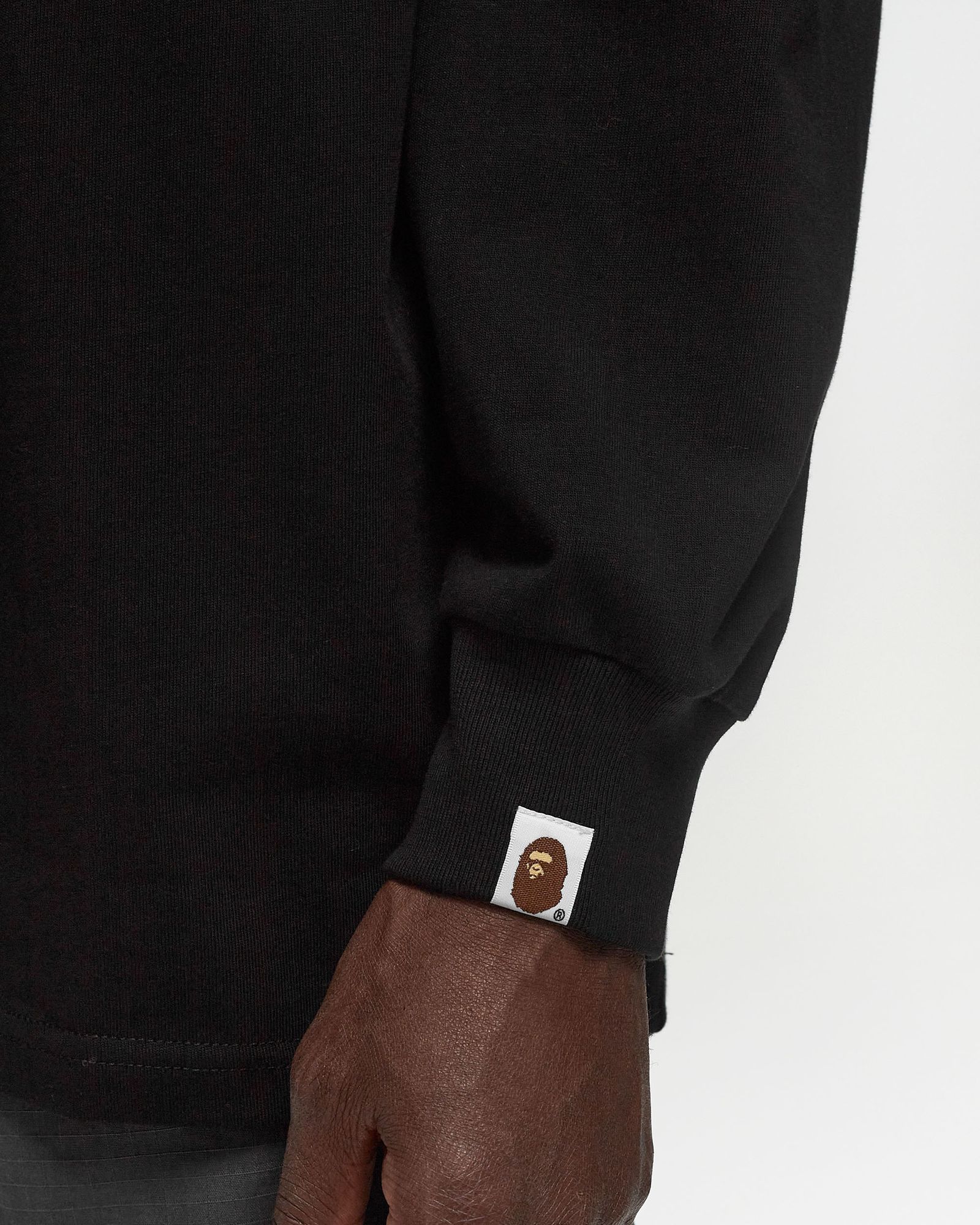 ONE POINT APE HEAD RELAXED FIT LS TEE