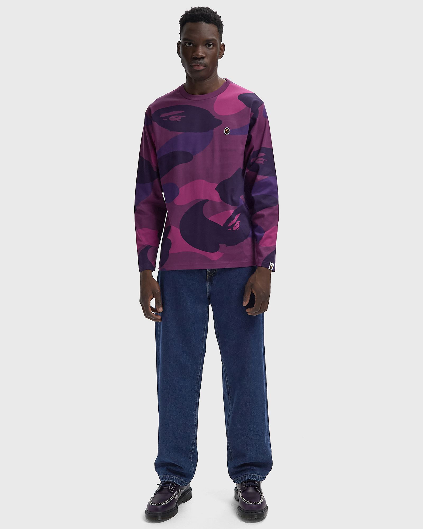 MEGA COLOR CAMO ONE POINT LS TEE