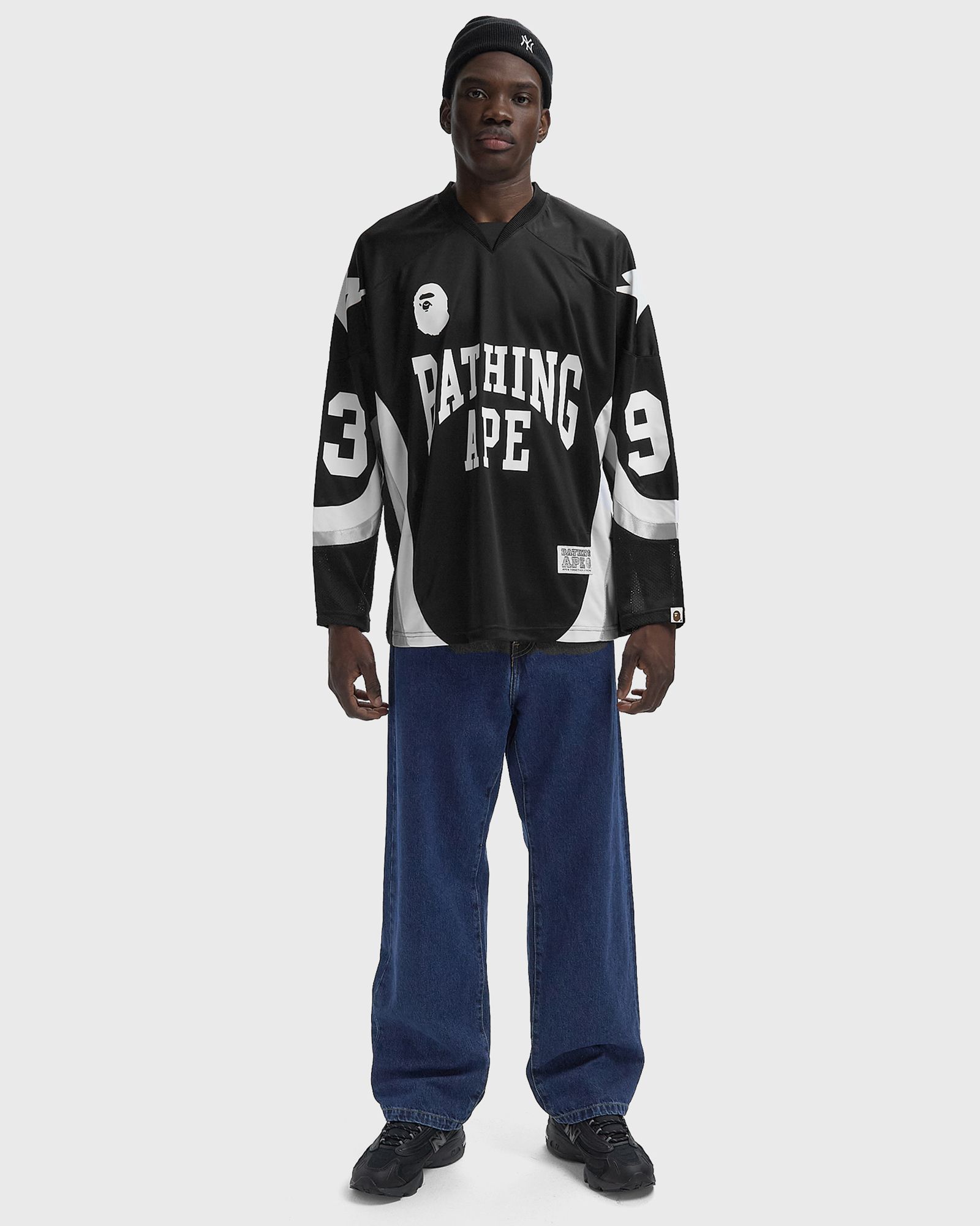 LINE CAMO JACQUARD LOGO RELAXED FIT  ICE HOCKEY JERSEY
