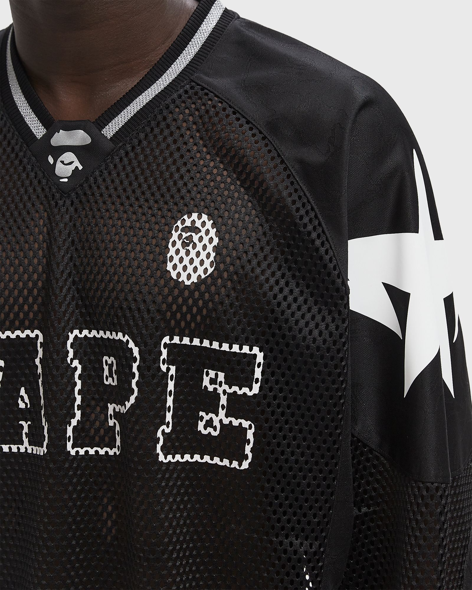 A Bathing Ape LINE CAMO MULTILOGO RELAXED FIT FOOTBALL