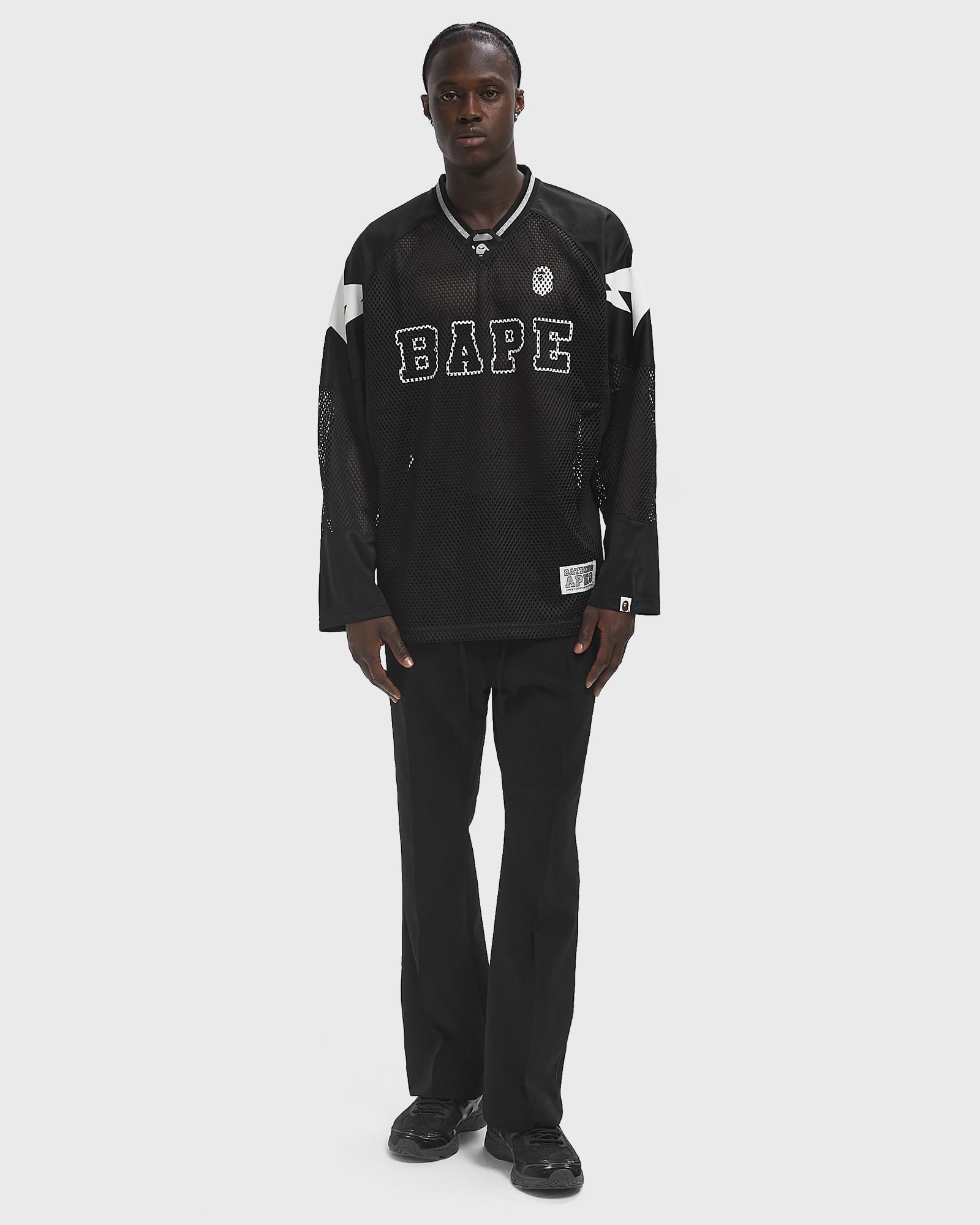 LINE CAMO MULTILOGO RELAXED FIT FOOTBALL JERSEY